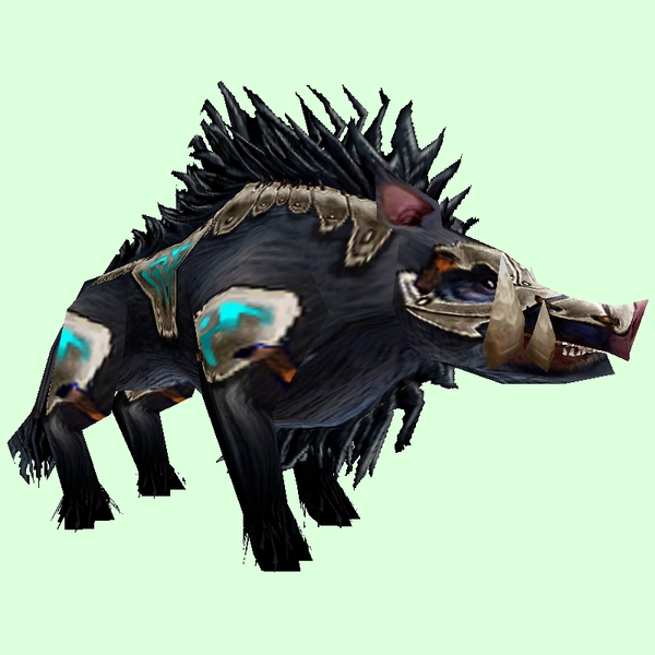 Classic Armoured Black Boar