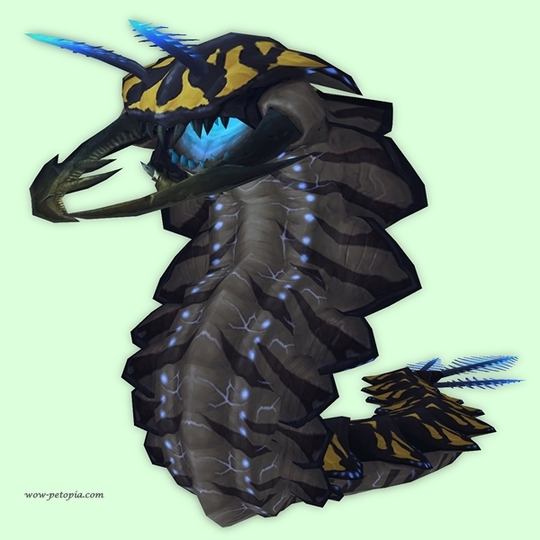 Dark-Yellow Tidal Worm