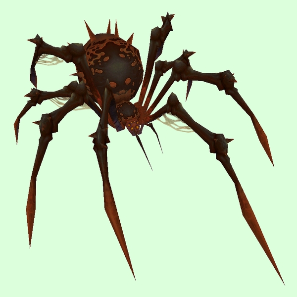 Classic Dark Brown Bone Spider