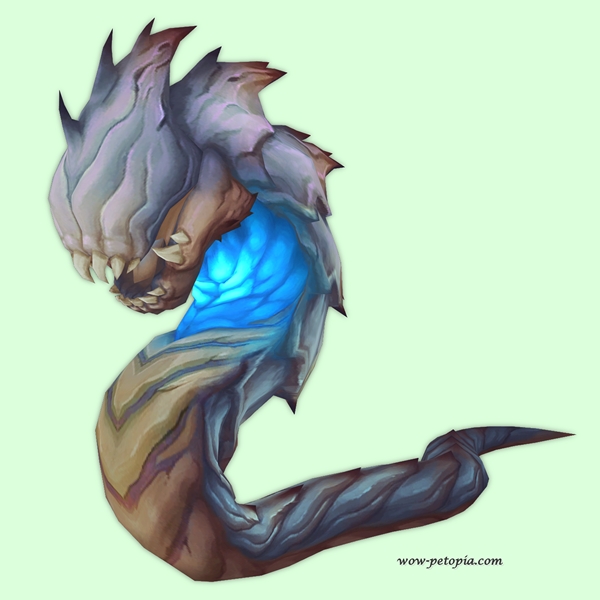 Blue Cosmic Worm