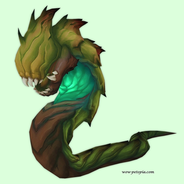 Green Cosmic Worm