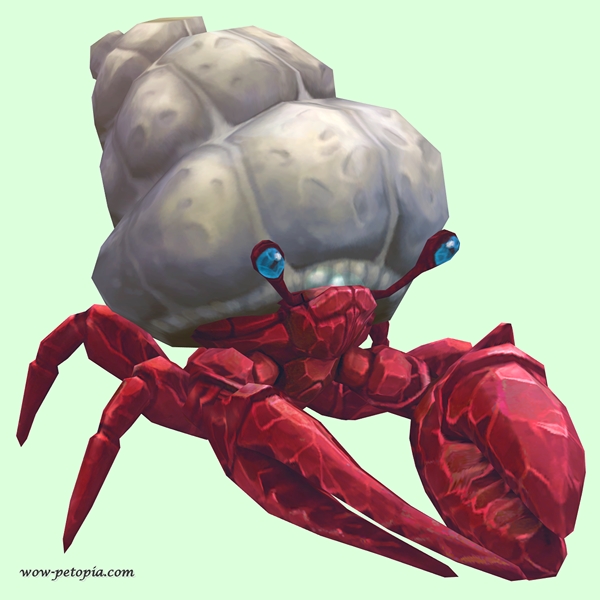 Ruby & Sapphire Hermit Crab w/ Plain Shell