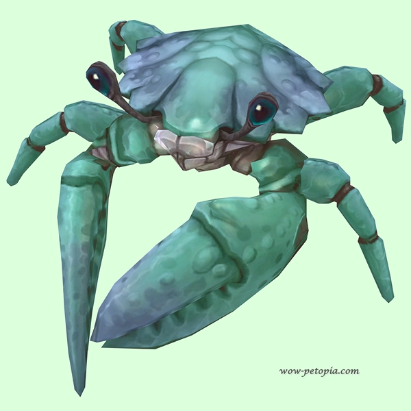 Teal Crab