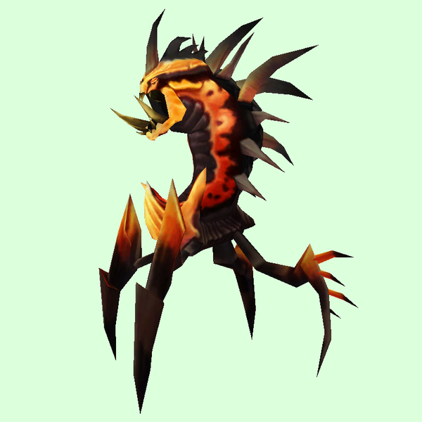 Orange & Black Dire Ravager - Pet Look Petopia.