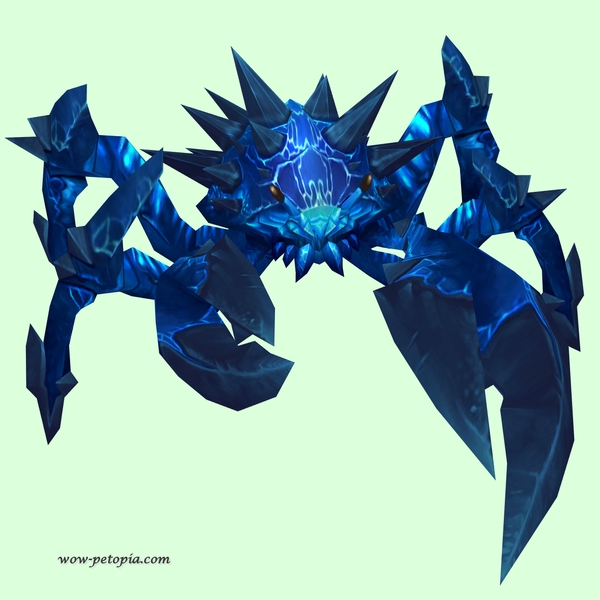 Electric Blue Spiked Crab