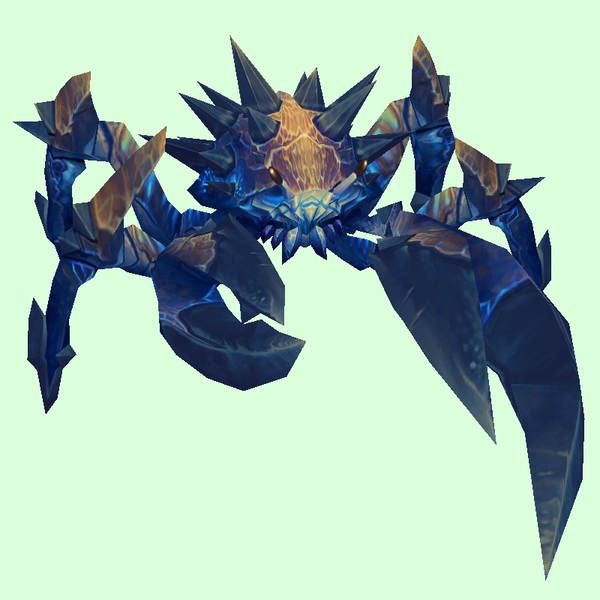 Metallic Blue Spiked Crab