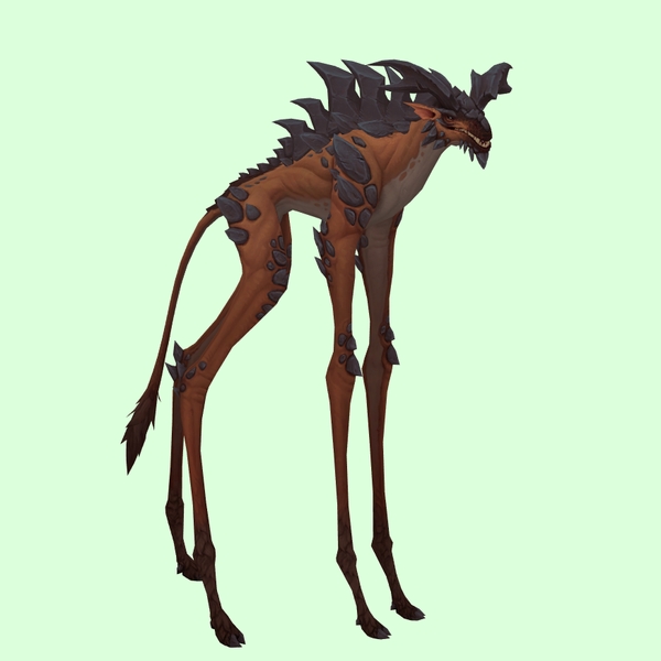 Brown Deepstrider w/ Pronged Horns & Spiny Back