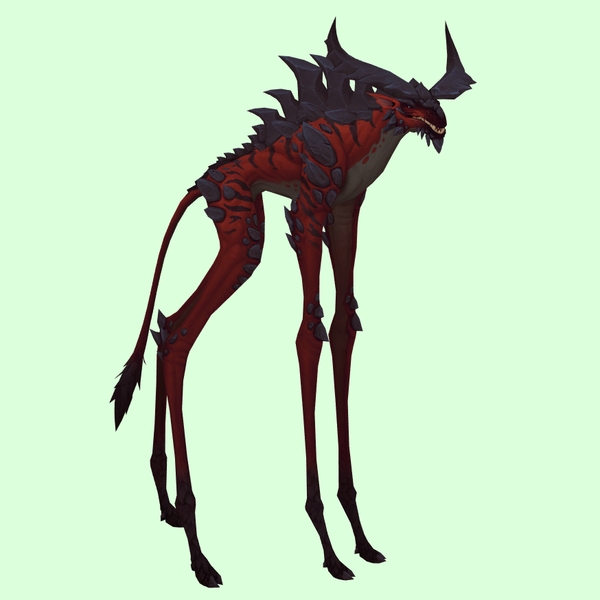 Red Deepstrider w/ Large Horns & Spiny Back