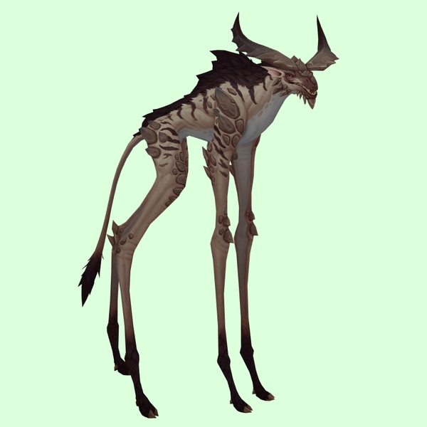 Pale Deepstrider w/ Large Horns & Maned Back