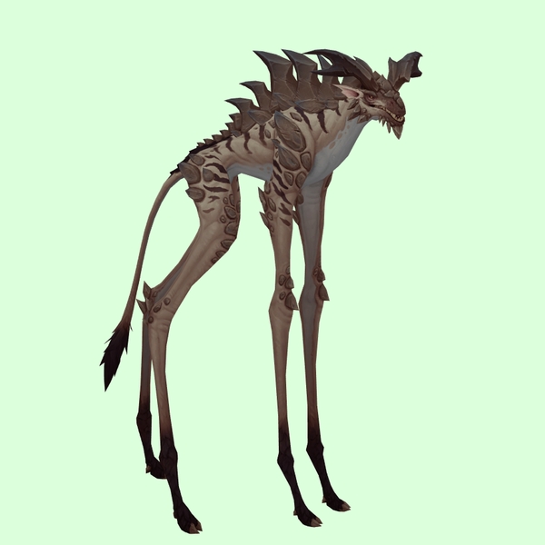 Pale Deepstrider w/ Pronged Horns & Spiny Back