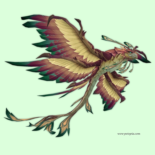Greater Red-Yellow Dragonhawk
