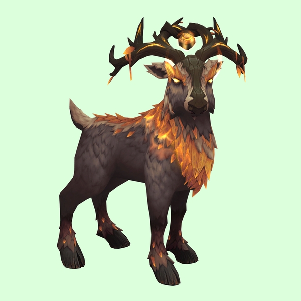 Dark Brown Dreamstag w/ Medium Antlers