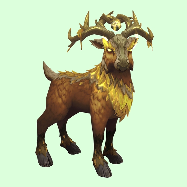 Golden Brown Dreamstag w/ Medium Antlers