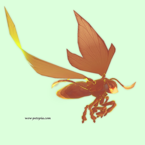 Spectral Orange Candlefly