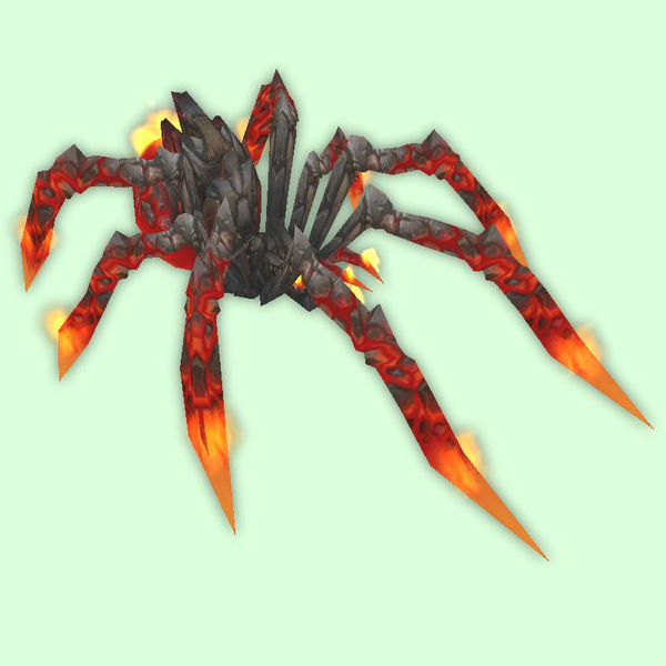 Red Fire Spider