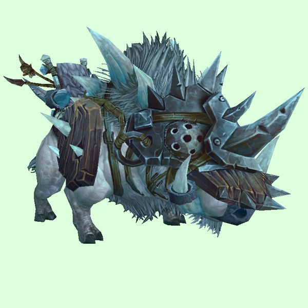 Armored Silver Draenor Boar