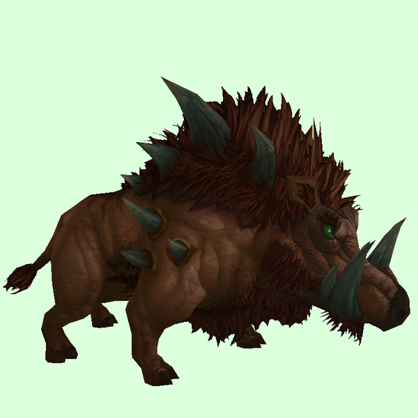 Brown Draenor Boar