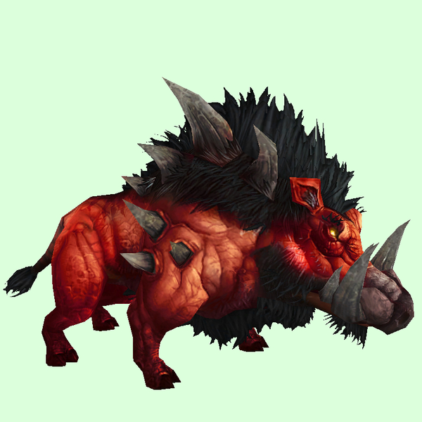 Red Draenor Boar