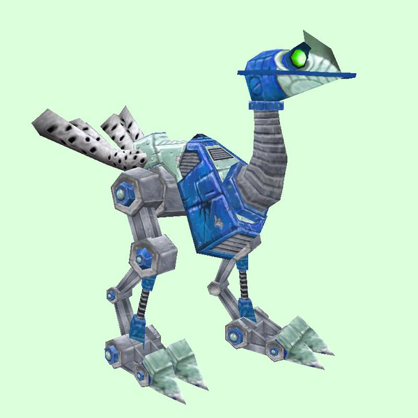 Blue Mechanostrider (Green Eyes)