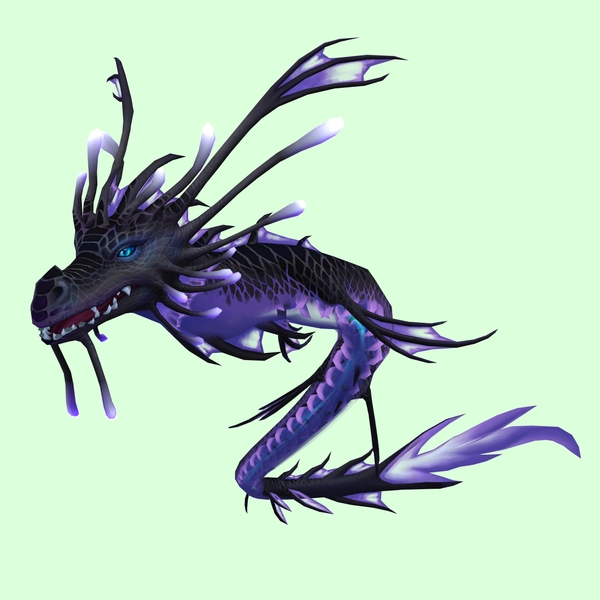 Great Black & Purple Mana Wyrm