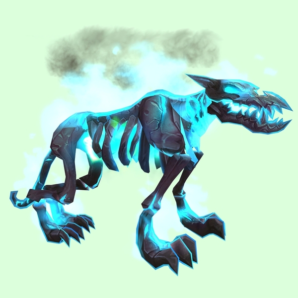 Blue Infernal Hellhound w/ Blue Flames - Pet Look | Petopia - Hunter Pets  in the World of Warcraft