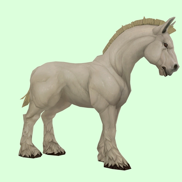 Light Palomino Horse w/ Short Mane/Tail