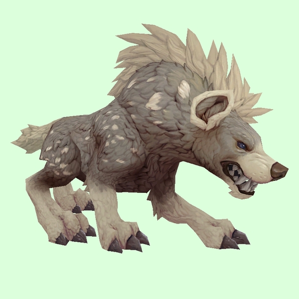 White-Spotted Grey Hyena