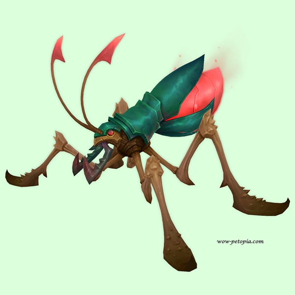 Green & Scarlet Lapbug