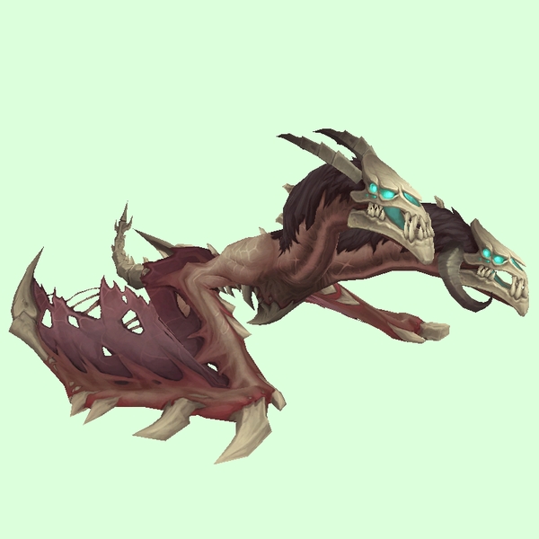Red-Brown Death Chimaera w/ Horns