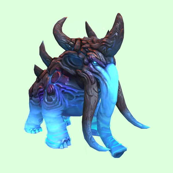 Blue Magmammoth w/ Shorter Tusks & Large Spikes