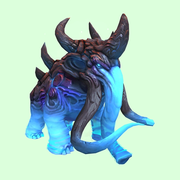 Blue Magmammoth w/ Broken Tusks & Large Spikes