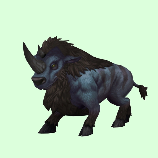 Blue Bruffalon w/ No Antlers & Longer Nose Horn