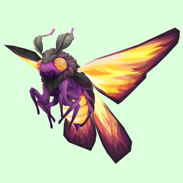 Orange Dustmoth w/ Purple Body