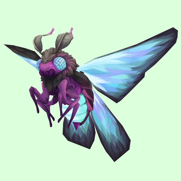 Blue Dustmoth w/ Purple Body