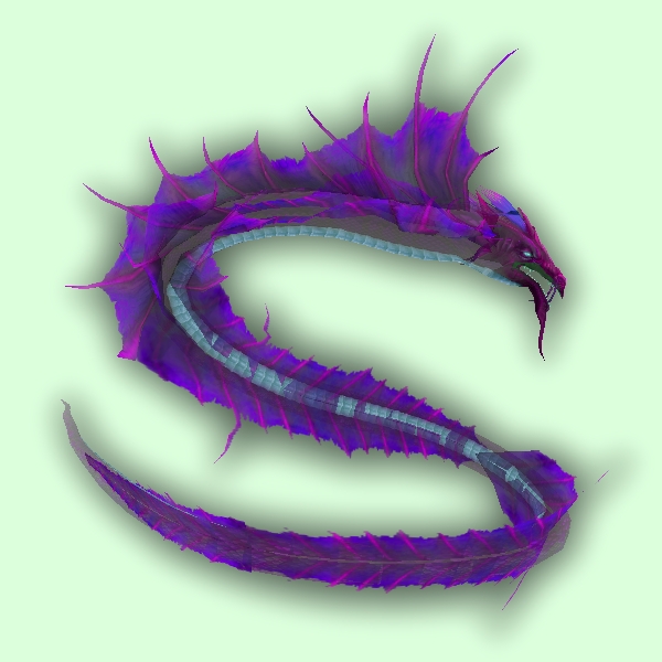 Purple Arcane Wyrm