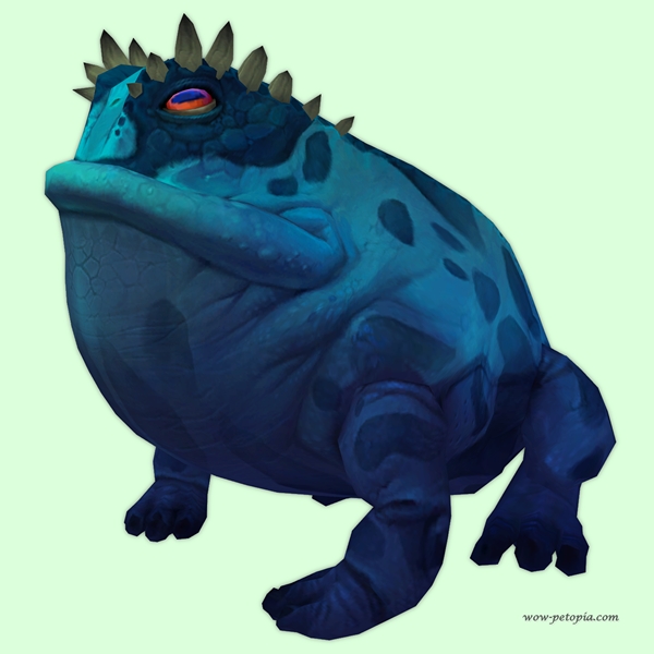 Spotted Blue Dire Toad