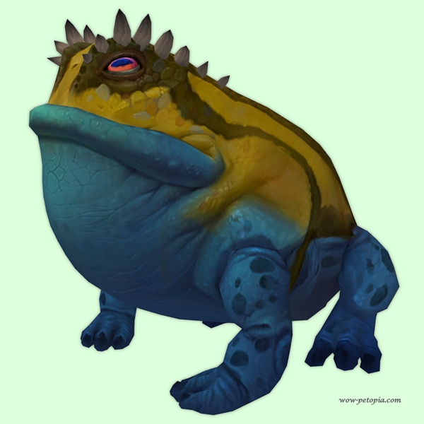 Blue & Yellow Dire Toad
