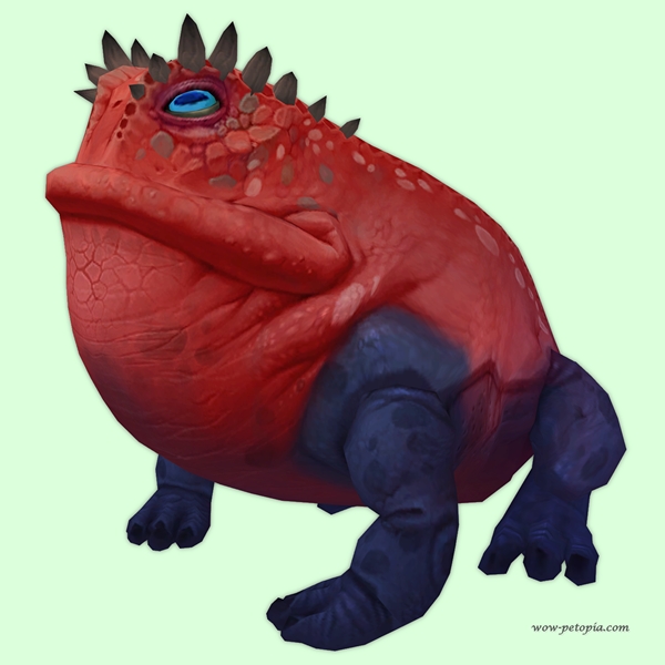 Red & Indigo Dire Toad