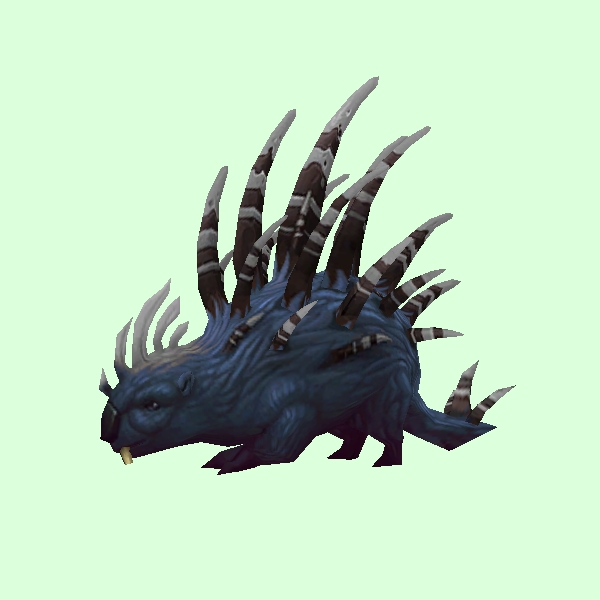 Blue Porcupine