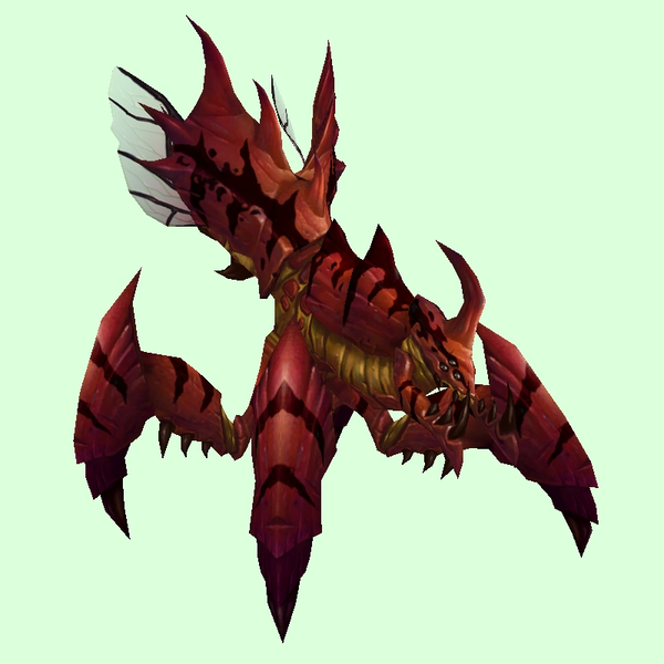 Red Draenor Ravager - Pet Look Petopia.