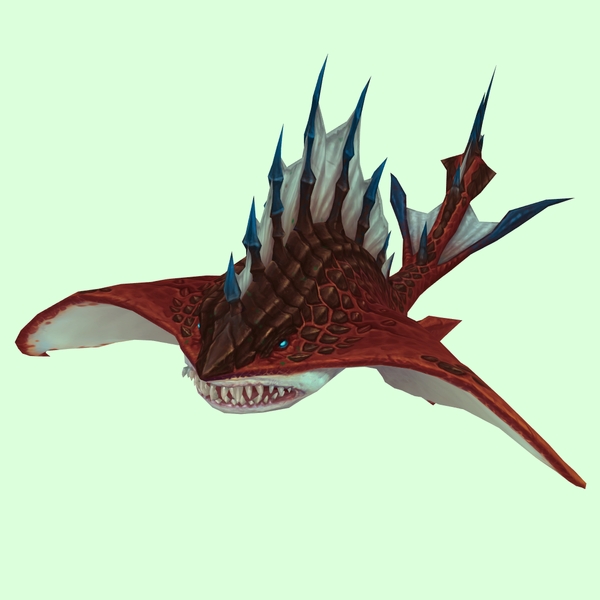 Red Sailfin Mantacorn