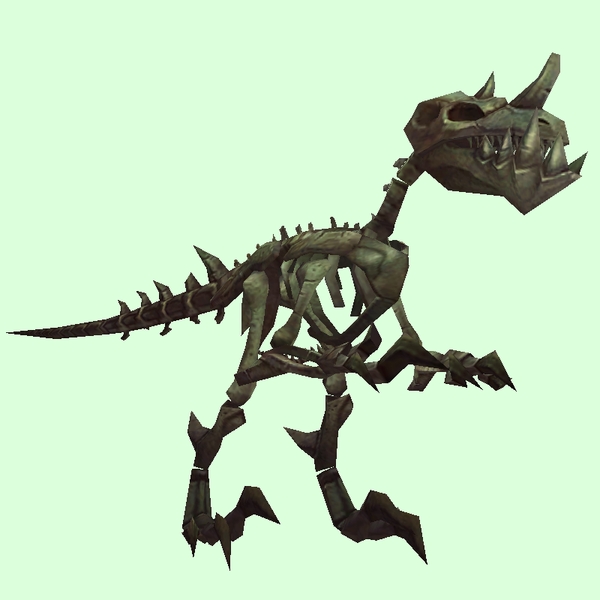 Dark Skeletal Raptor