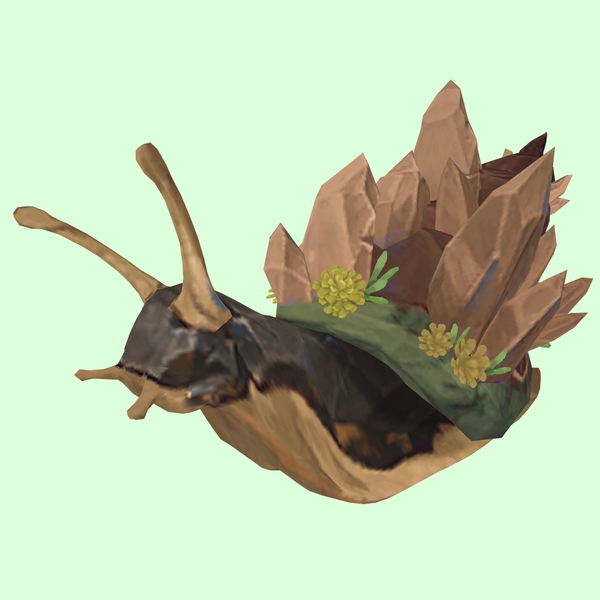 Brown Crystalline Snail