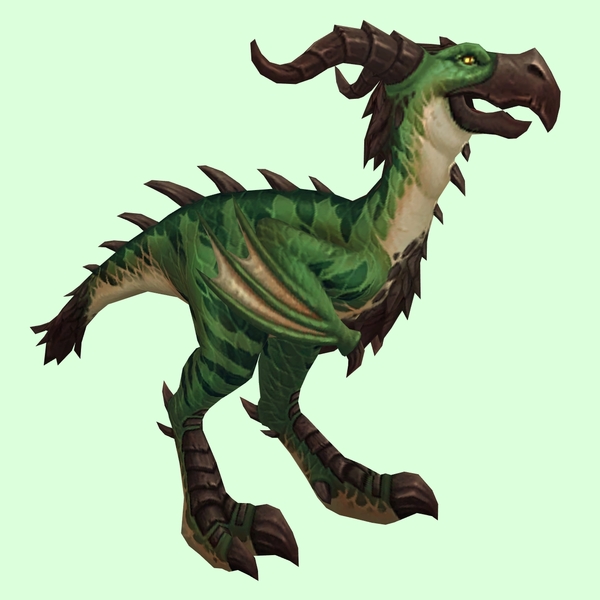 Green Hornstrider w/ Wavy Horns