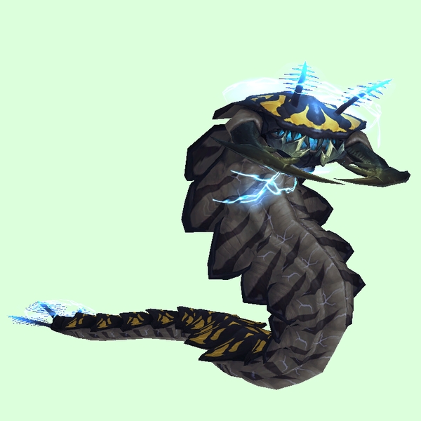 Dark-Yellow Tidal Worm