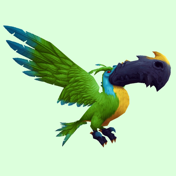 Green Axebeak