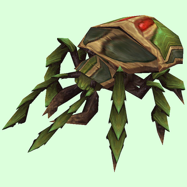 Classic Green Scarab w/ Red Spots
