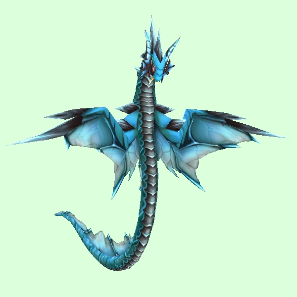 Blue Spiked Wind Serpent