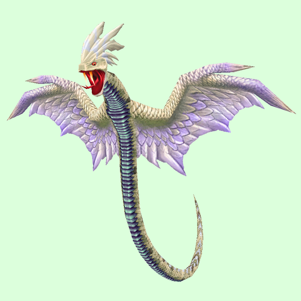 Classic White Wind Serpent