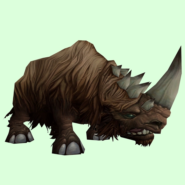 Brown Woolly Rhino